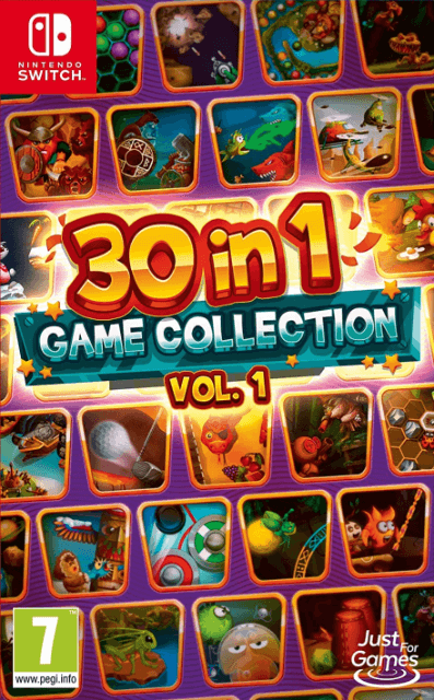 30 In 1 Game Collection Vol. 1 box art for Nintendo Switch